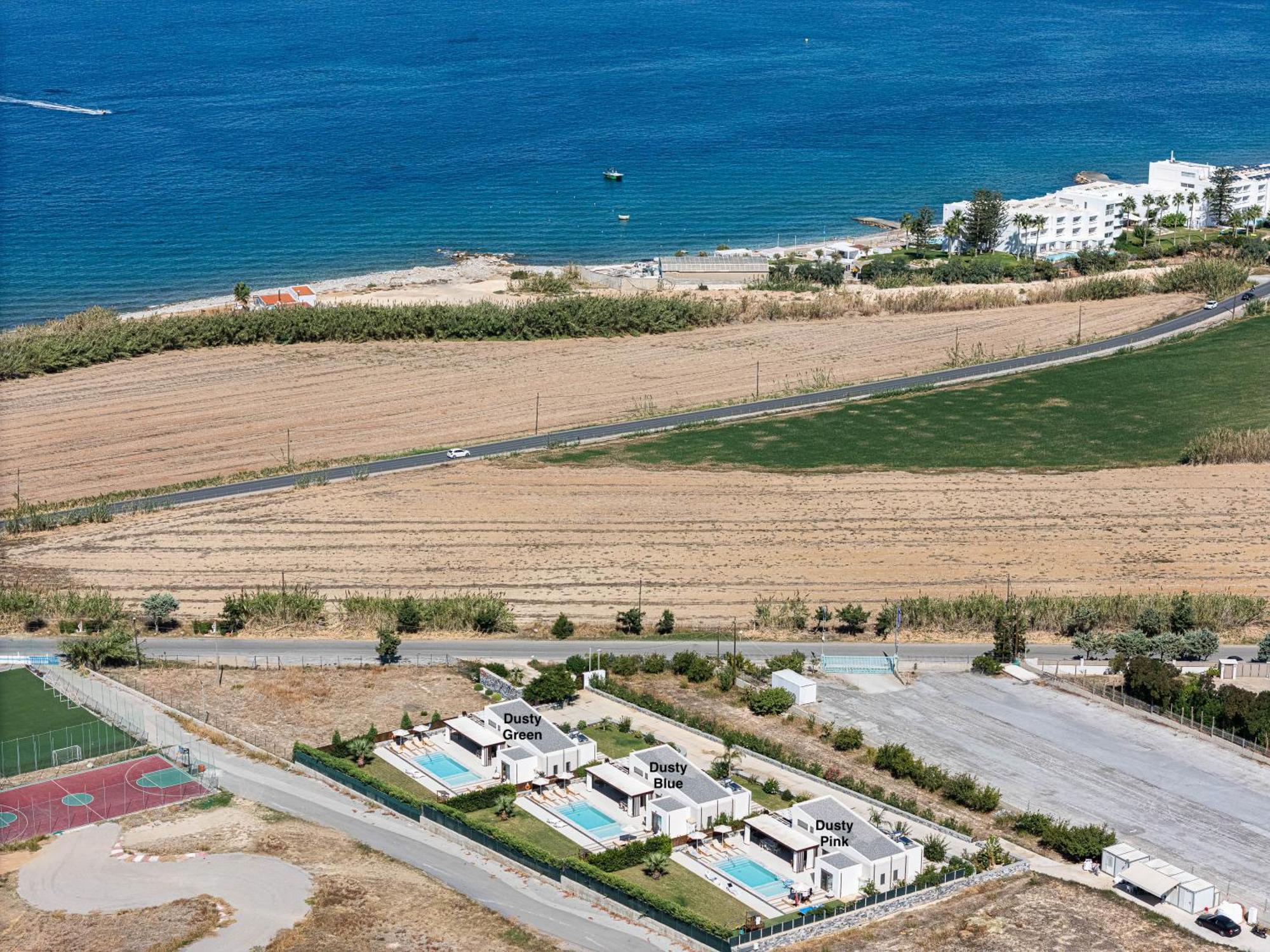 Terrazzo Luxury Villas Pigianos Kampos  Eksteriør billede