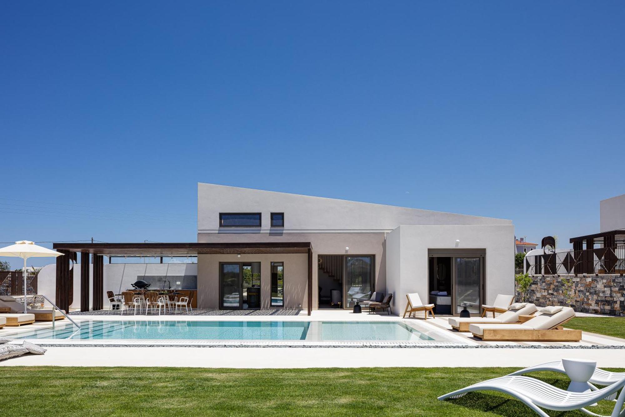 Terrazzo Luxury Villas Pigianos Kampos  Eksteriør billede